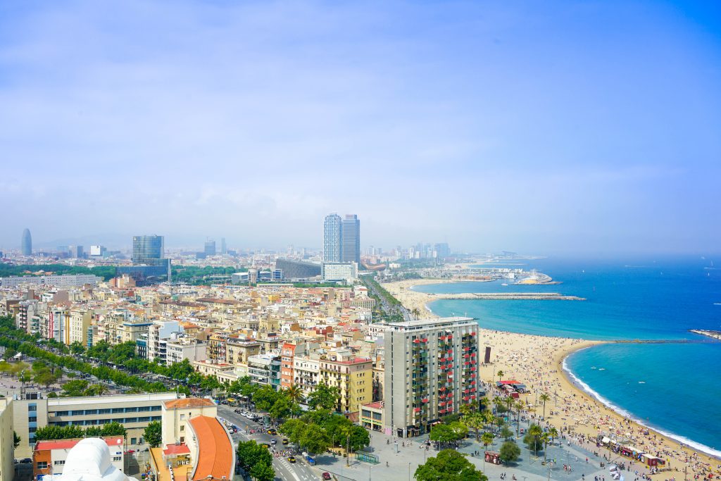 Barcelona beaches