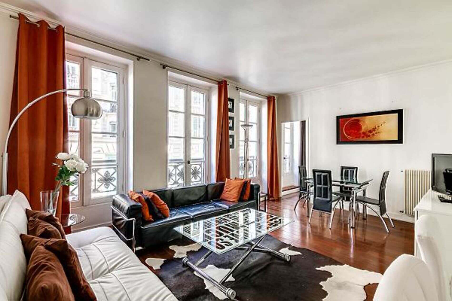 Furnished luxury rental in the 8th arrondissement