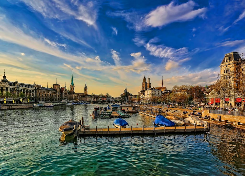 Living in Zurich: Lake Zurich view