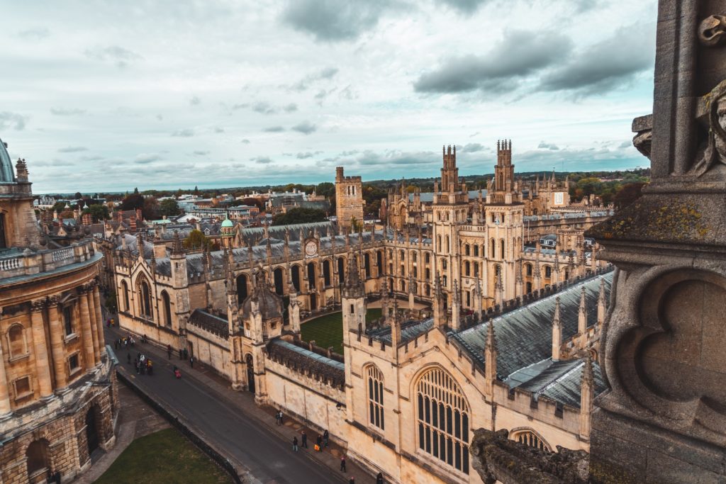 Oxford in winter