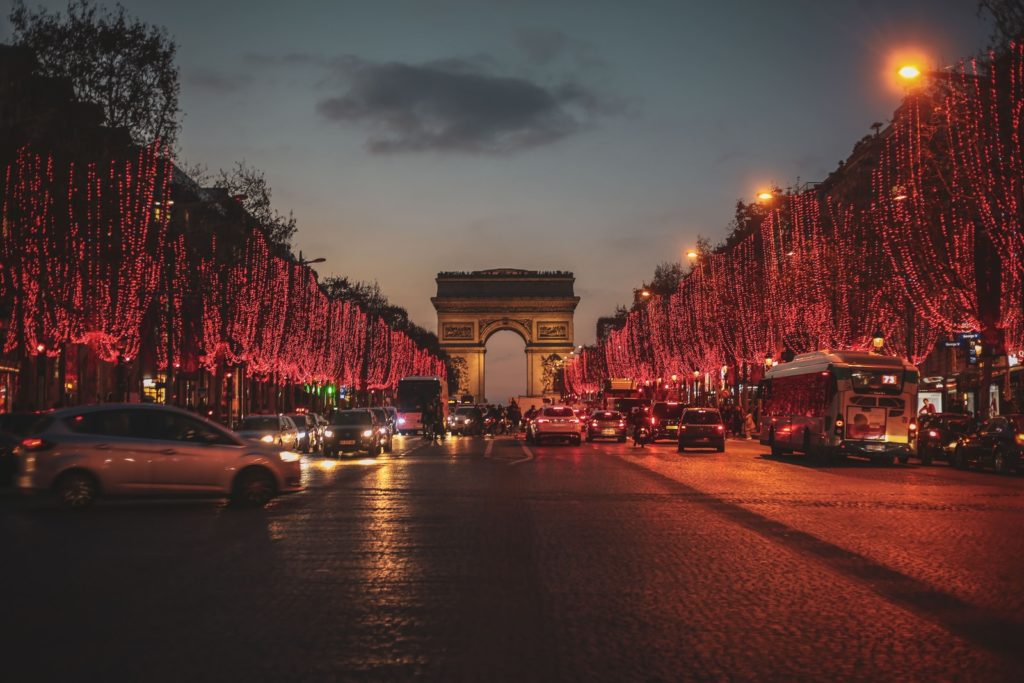 Paris in winter