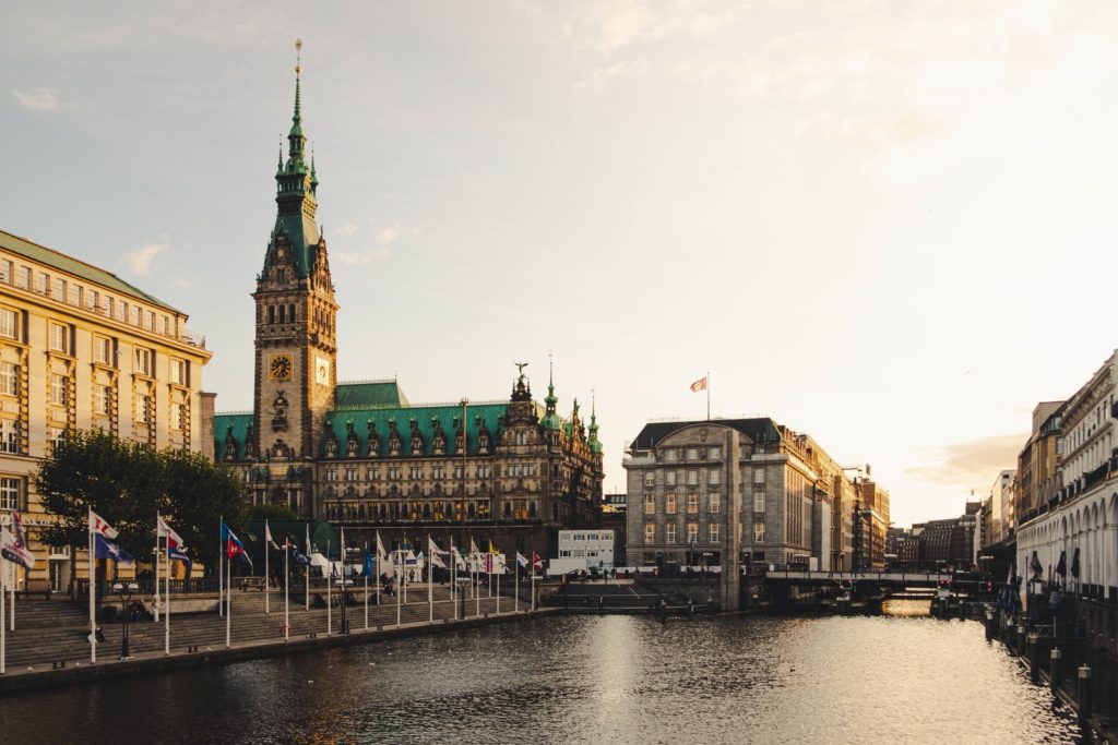 River Elbe in Hamburg