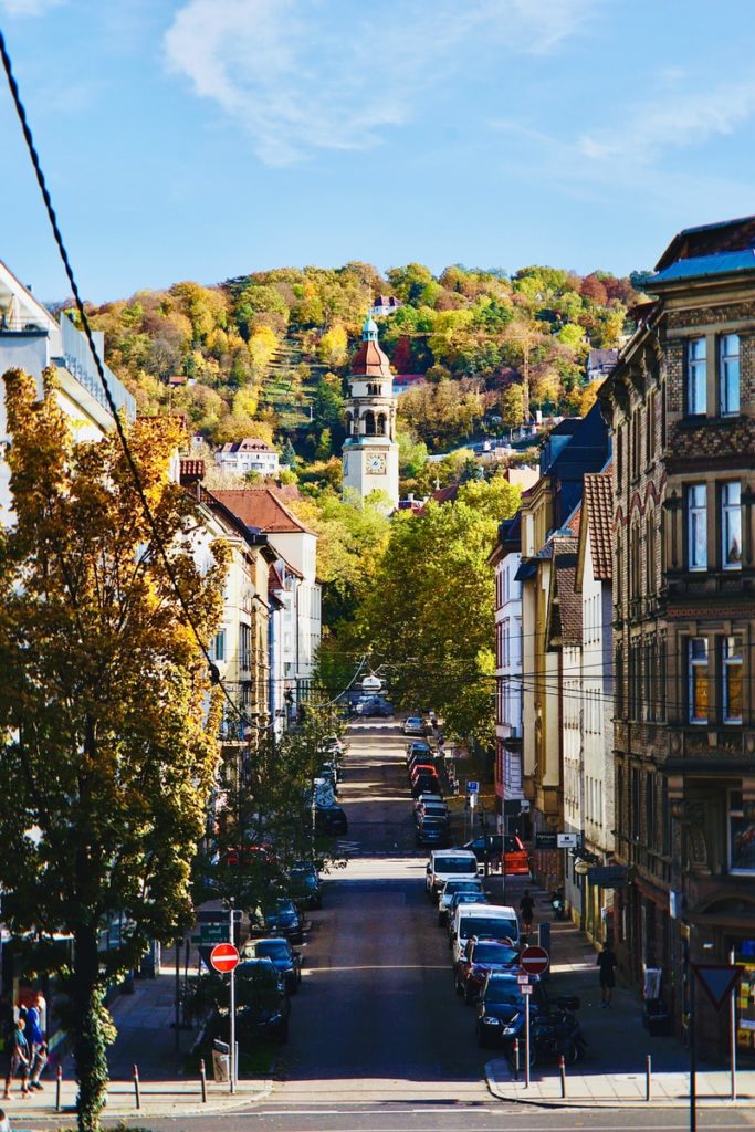 Residential area in Stuttgart