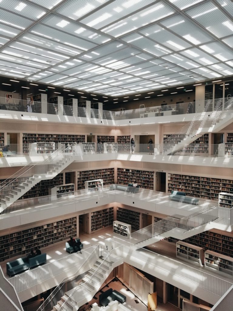 Library in Stuttgart