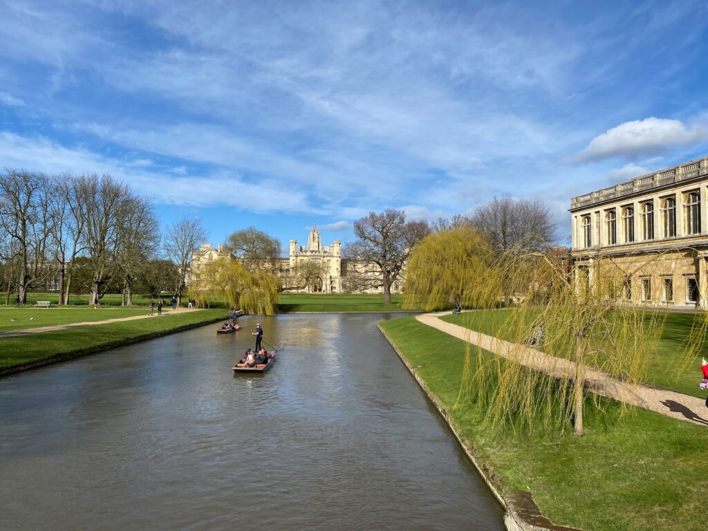 Punting in Cambridge