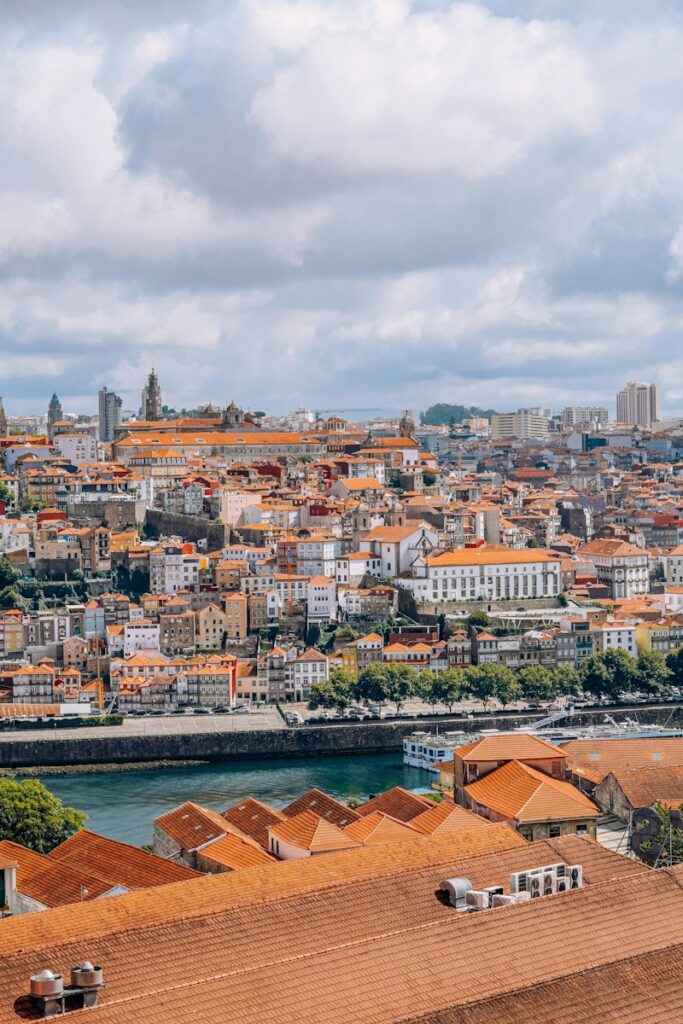 A panoramic shot of Porto, highlighting the beauty of this city that attracts many to relocate to Portugal.