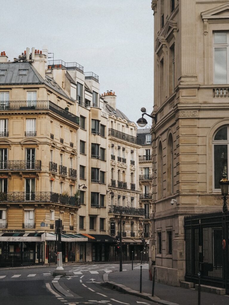 Haussmannian buildings with their stylish facades and balconies, add a lovely, old-school vibe to this family-friendly Paris neighborhood